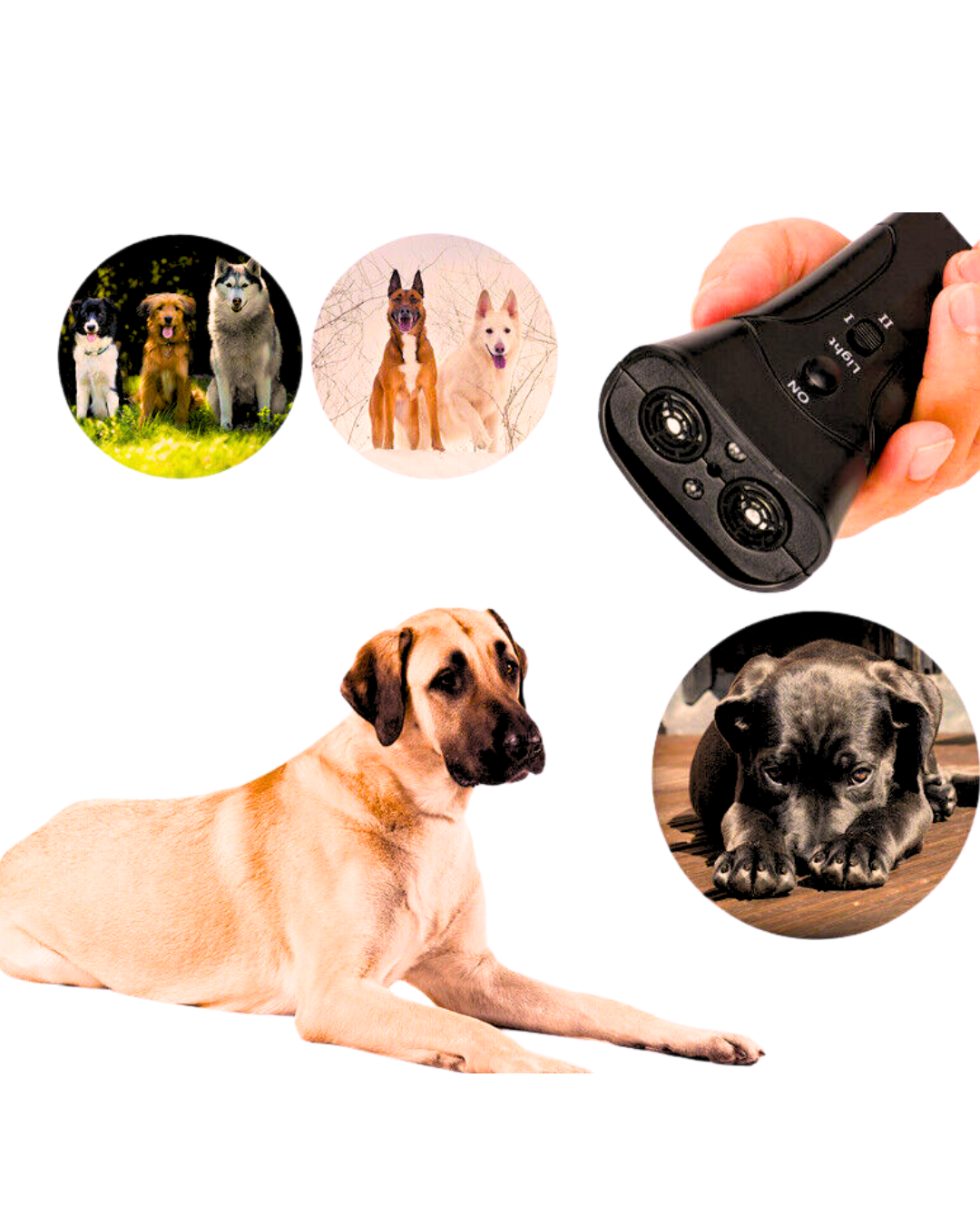 🐕🦺🔦 Snažan Rasterivač Pasa sa LED Svetlom i Zvučnikom!