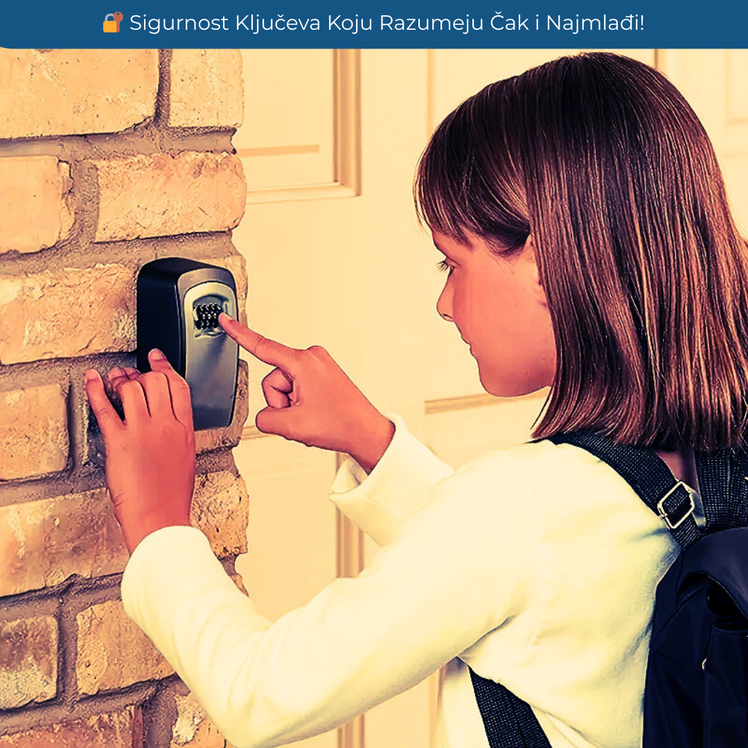 🔐 Kompaktni Sef za Ključeve – Lako Postavljanje, Potpuna Sigurnost!
