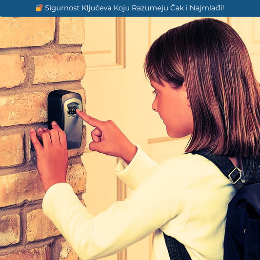 🔐 Kompaktni Sef za Ključeve – Lako Postavljanje, Potpuna Sigurnost!